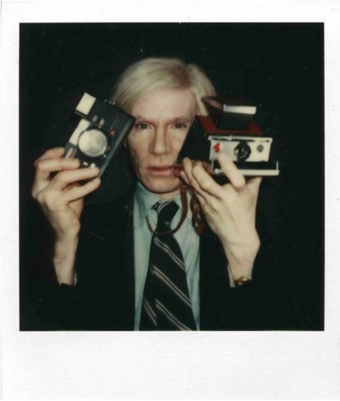 Andy Warhol Polaroids - Public Art University of Houston System