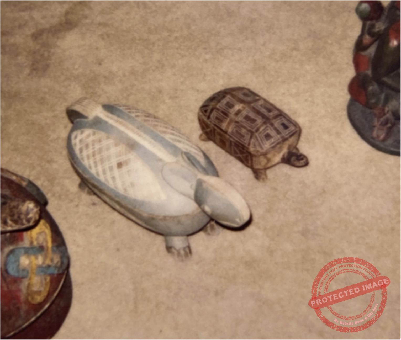 Biggers Collection, Rabbit and Turtle