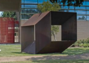 Troika (1979) by Charles Ginnever; Public Art of the University of Houston System.